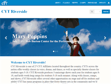 Tablet Screenshot of cytriverside.org